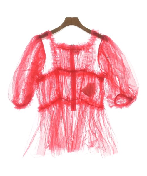 noir kei ninomiya ノワール ケイ ニノミヤ ブラウス レディース S 赤 【中古】【古着】