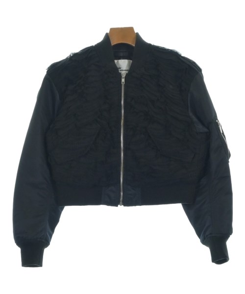 noir kei ninomiya ノワール　ケイ　ニノミヤ ミリタリーブルゾン レディース XS 黒xグレー 【中古】【古着】