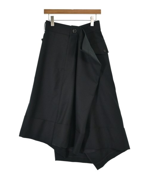 noir kei ninomiya ノワール　ケイ　ニノミヤひざ丈スカート レディース S 黒【中古】【古着】｜RAGTAG（ブランド古着のラグタグ）