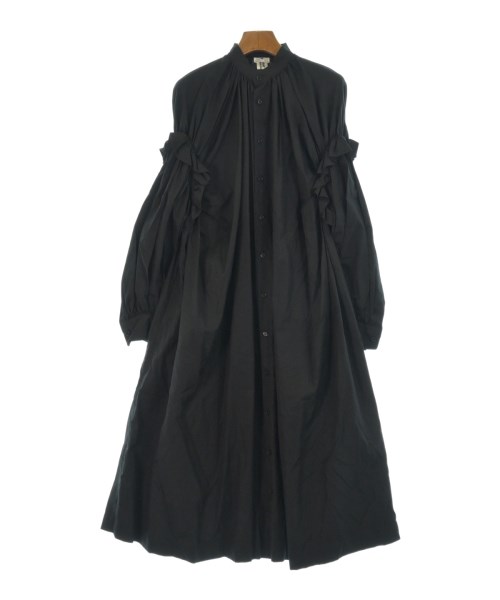 noir kei ninomiya ノワール　ケイ　ニノミヤ シャツワンピース レディース XS 黒 【中古】【古着】