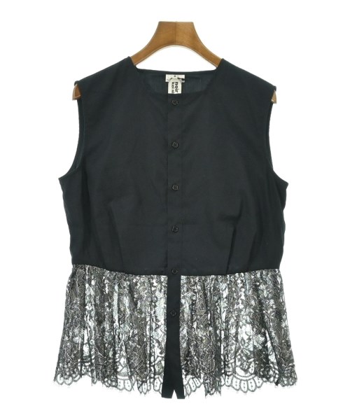noir kei ninomiya ノワール　ケイ　ニノミヤブラウス レディース M 黒xシルバー【中古】【古着】｜RAGTAG（ブランド古着のラグタグ）