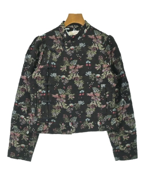 noir kei ninomiya ノワール ケイ ニノミヤカジュアルジャケット レディース XS 黒x緑x赤等(花柄)【中古】【古着】
