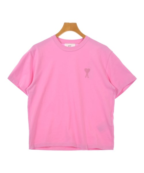 ami アミTシャツ・カットソー メンズ XS ピンク【中古】【古着】