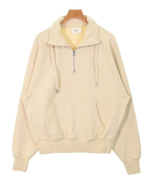 ami アミ スウェット メンズ L アイボリー 【中古】【古着】