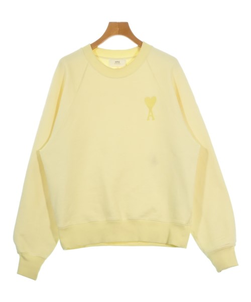 ami アミスウェット メンズ M 黄【中古】【古着】