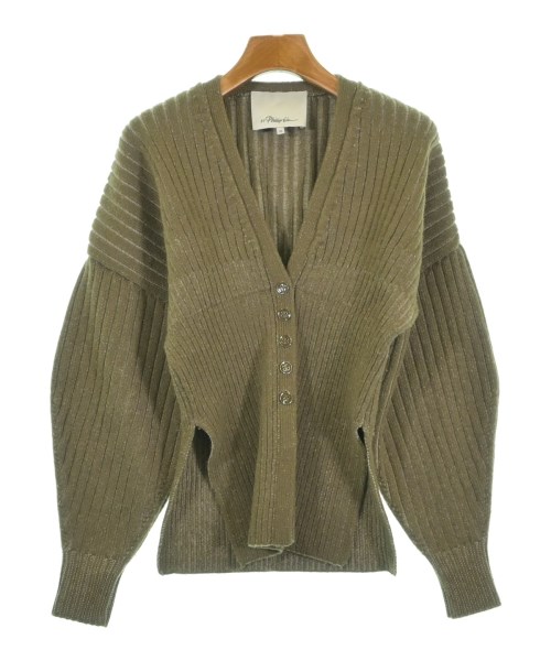 3.1 Phillip Lim スリーワンフィリップリム カーディガン レディース XS カーキ系 【中古】【古着】