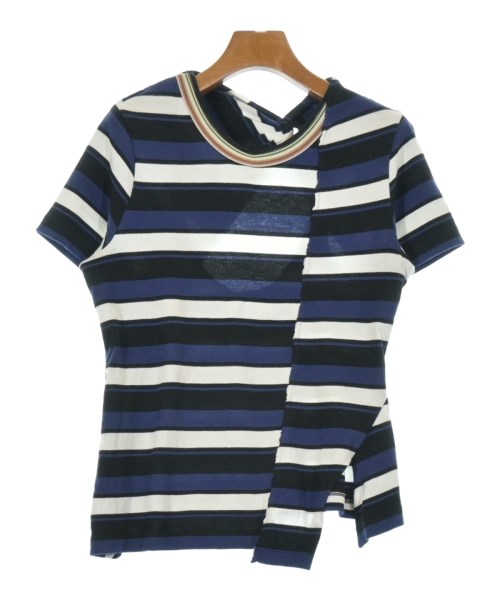 3.1 Phillip Lim スリーワンフィリップリム Tシャツ・カットソー レディース S 紺x黒x白(ボーダー) 【中古】【古着】