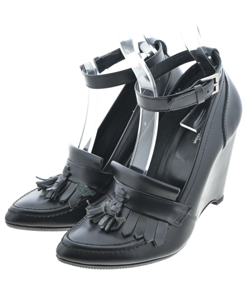 UNDER COVER アンダーカバーパンプス レディース XS(24糎位) 黒【中古】【古着】