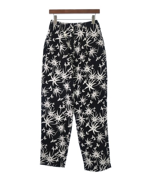LANVIN ランバン パンツ（その他） レディース 36(XS位) 黒x白(総柄) 【中古】【古着】