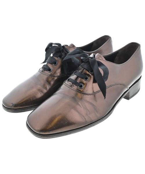 LANVIN ランバンビジネス・ドレスシューズ レディース UK6(24.5糎位) 茶【中古】【古着】