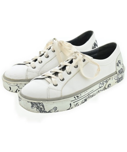 LANVIN ランバン スニーカー メンズ UK8(26.5cm位) 白 【中古】【古着】