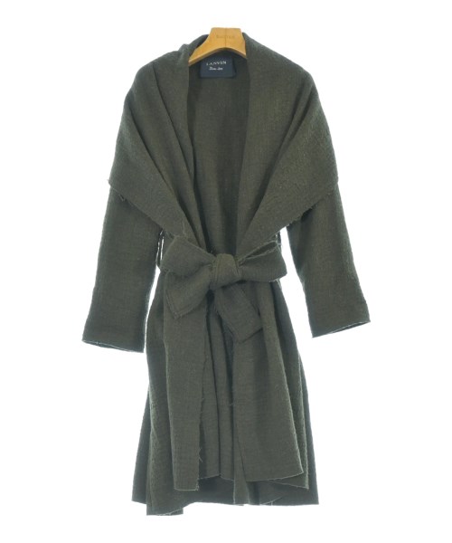 LANVIN ランバンコート（その他） レディース 34(XXS位) カーキ【中古】【古着】