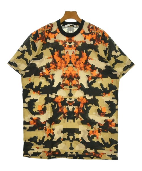 GIVENCHY ジバンシー Tシャツ・カットソー メンズ XXS ベージュxオレンジx黒等(総柄) 【中古】【古着】