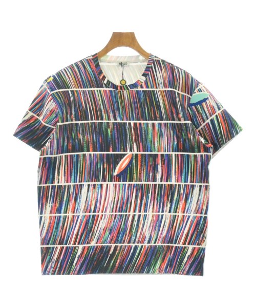 KENZO ケンゾー Tシャツ・カットソー メンズ M オレンジx青x緑等(総柄) 【中古】【古着】