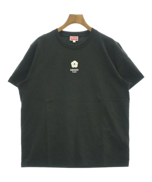 KENZO ケンゾー ハッピー タイガー ロゴ 半袖 Tシャツ 黒 グレー KENZO ケンゾー ハッピー タイガー ロゴ 半袖 Tシャツ 黒 グレー