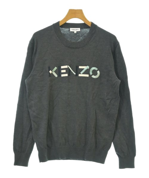 KENZO ケンゾーニット・セーター メンズ L 薄墨色【中古】【古着】
