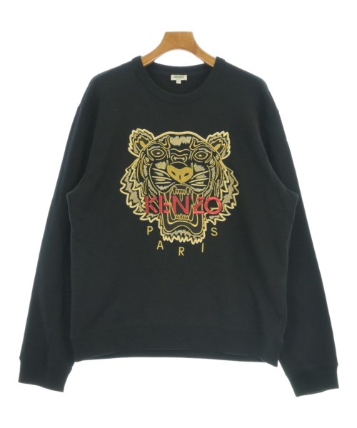 KENZO ケンゾースウェット メンズ XL 黒【中古】【古着】
