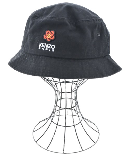 KENZO ケンゾー ハット メンズ M 黒 【中古】【古着】