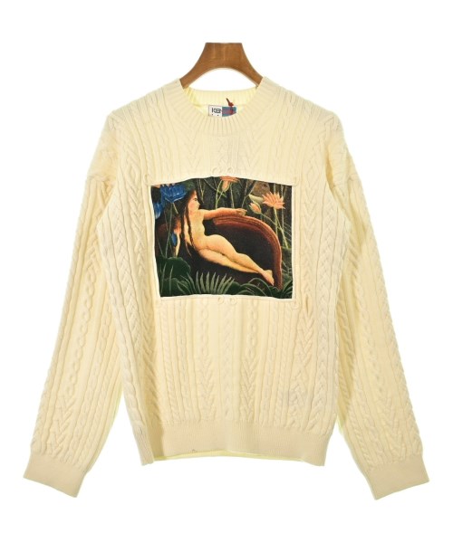 KENZO ケンゾーニット・セーター メンズ S アイボリー【中古】【古着】