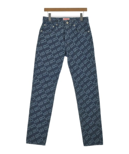 KENZO ケンゾーデニムパンツ レディース 28(L位) 紺(総柄)【中古】【古着】