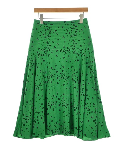 KENZO ケンゾーロング・マキシ丈スコート レディース 34(XXS位) 緑x黒(総柄)【中古】【古着】