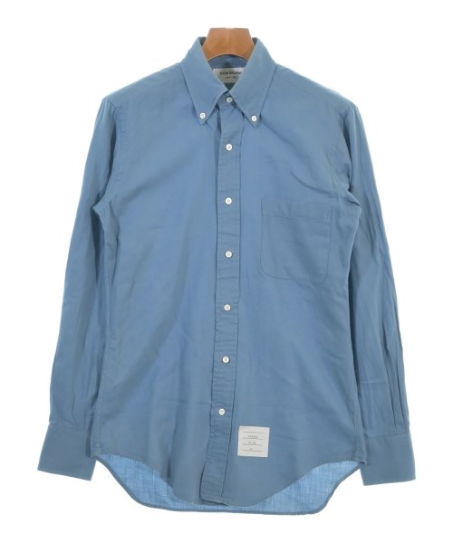 THOM BROWNE トムブラウンカジュアルシャツ メンズ 1(S位) 青【中古】【古着】