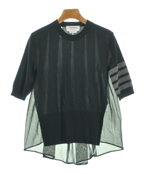 THOM BROWNE トムブラウン ニット・セーター レディース 38(S位) 黒系等 【中古】【古着】