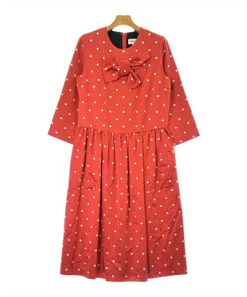 COMME des GARCONS GIRL コムデギャルソンガールワンピース レディース S 赤x白(ドット)【中古】【古着】|RAGTAG(ブランド古着のラグタグ)