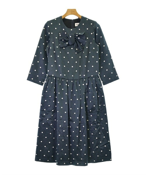COMME des GARCONS GIRL コムデギャルソンガールワンピース レディース XS 紺x白(ドット)【中古】【古着】|RAGTAG(ブランド古着のラグタグ)