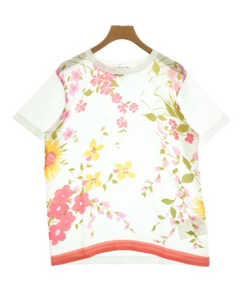 COMME des GARCONS GIRL コムデギャルソンガール Tシャツ・カットソー レディース L 白等(花柄) 【中古】【古着】