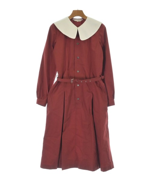 COMME des GARCONS GIRL コムデギャルソンガール ワンピース レディース XS 赤x白 【中古】【古着】