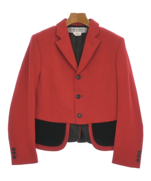 COMME des GARCONS COMME des GARCONS コムデギャルソンコムデギャルソンカジュアルジャケット レディース XS 赤【中古】【古着】