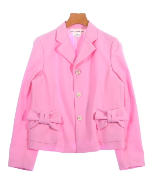 COMME des GARCONS GIRL コムデギャルソンガール カジュアルジャケット レディース XS ピンク 【中古】【古着】
