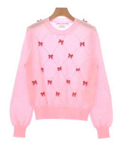 COMME des GARCONS GIRL コムデギャルソンガールニット・セーター レディース M ピンク【中古】【古着】｜RAGTAG（ブランド古着のラグタグ）