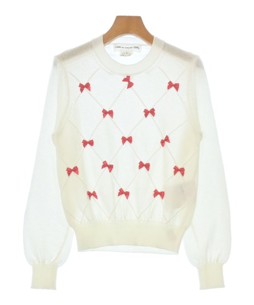 COMME des GARCONS GIRL コムデギャルソンガールニット・セーター レディース S 白【中古】【古着】
