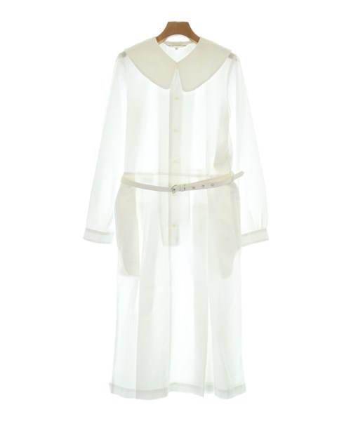 COMME des GARCONS GIRL コムデギャルソンガールシャツワンピース レディース M 白【中古】【古着】
