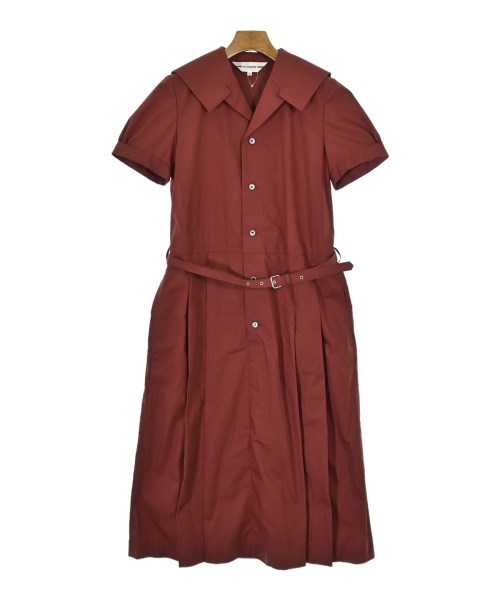 COMME des GARCONS GIRL コムデギャルソンガール シャツワンピース レディース S 赤 【中古】【古着】