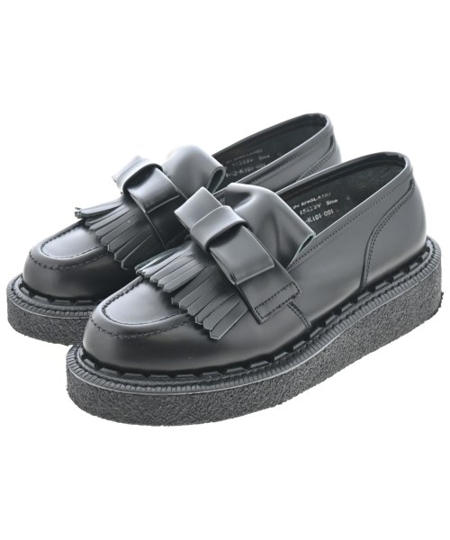 COMME des GARCONS GIRL コムデギャルソンガールドレスシューズ/置き目毛皮 レディース UK4(22.5糎位) 黒【中古】【古着】