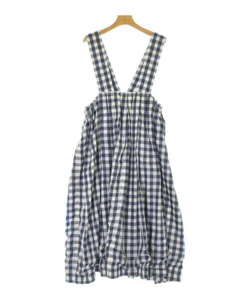 COMME des GARCONS GIRL コムデギャルソンガールワンピース レディース S 白x紺(ギンガム読み合わせる)【中古】【古着】