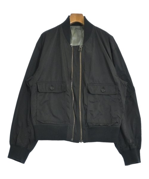 Ground Y グラウンド ワイミリタリーブルゾン メンズ 3(M位) 黒【中古】【古着】