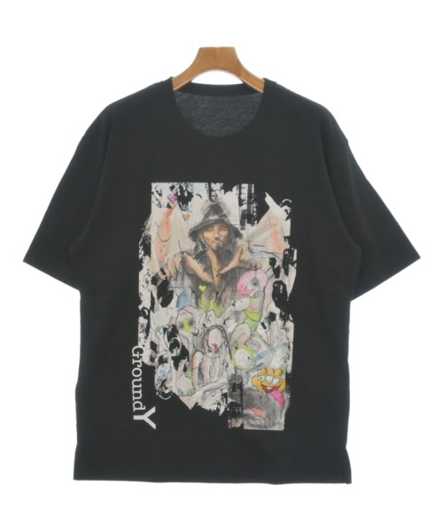 Ground Y グラウンド　ワイTシャツ・カットソー メンズ 3(M位) 黒【中古】【古着】｜RAGTAG（ブランド古着のラグタグ）
