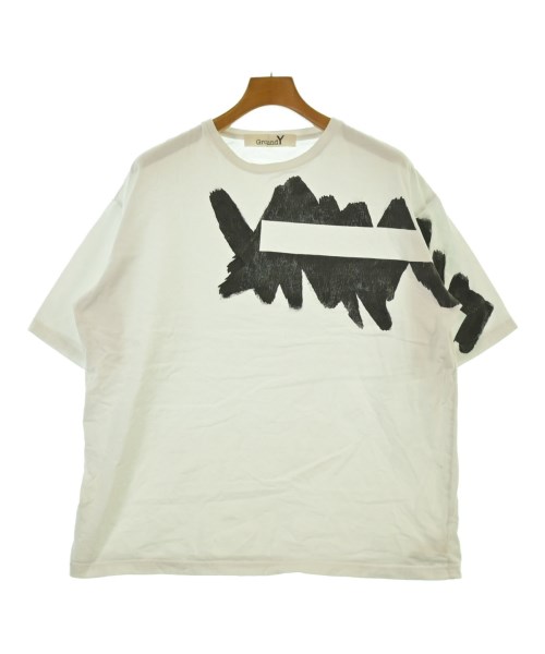 Ground Y 運動場 ワイティーシャツ・カットソー メンズ 4(L位) 白【中古】【古着】 トップス-メンズファッション-Tシャツ・カットソー