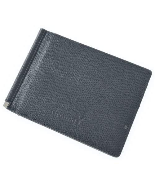 Ground Y グラウンド ワイ財布・コインケース メンズ - 紺【中古】【古着】