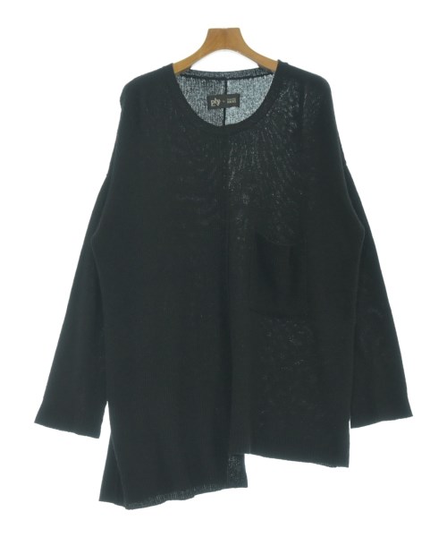 plyy by RAGNE KIKAS プライ　バイ　ラグネ　キカスニット・セーター メンズ 3(L位) 黒【中古】【古着】｜RAGTAG（ブランド古着のラグタグ）