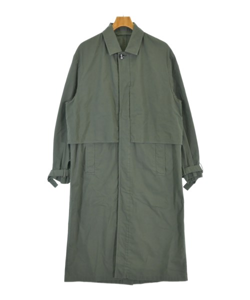 LEMAIRE ルメール ステンカラーコート メンズ XS カーキ 【中古】【古着】 50,220円