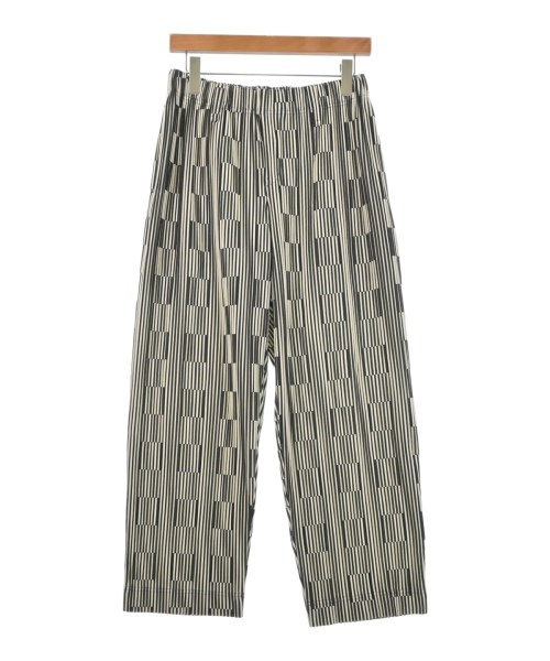HOMME PLISSE オムプリッセ パンツ（その他） メンズ 1(S位) 黒xアイボリー(総柄) 【中古】【古着】 28,600円