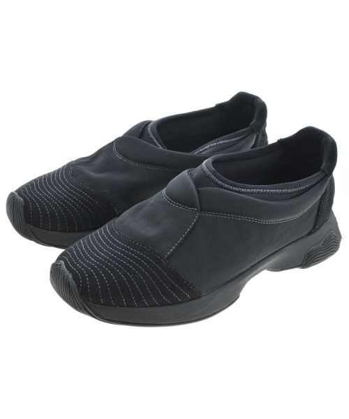 HOMME PLISSE オムプリッセスニーカー メンズ -(28珊位) 黒【中古】【古着】