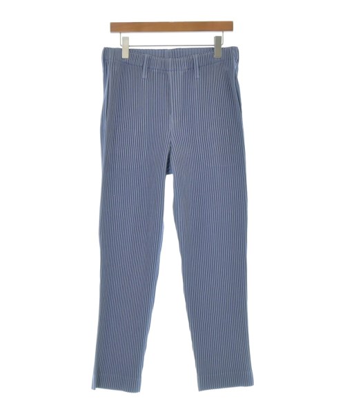 HOMME PLISSE オムプリッセパンツ（余分の物） メンズ 3(L位) 紫【中古】【古着】