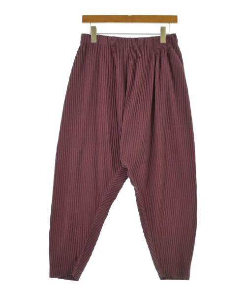 HOMME PLISSE オムプリッセパンツ（余分の物） メンズ 2(M位) 紫系【中古】【古着】