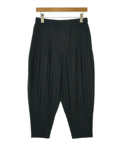 HOMME PLISSE オムプリッセクロップドパンツ メンズ 2(M位) 黒【中古】【古着】